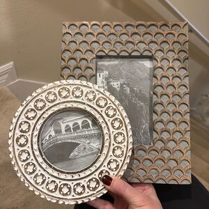 NWT World Market wooden frames